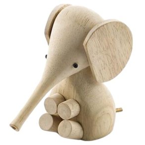 Lucie Kaas Baby Elefant, Gummitræ