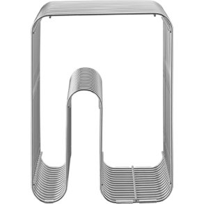 AYTM CURVA Skammel H43 cm, Sølv