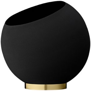 AYTM GLOBE Urtepotte H32,3 cm, Sort