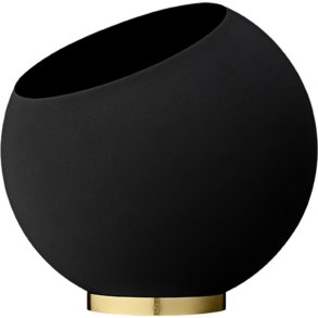 AYTM GLOBE Urtepotte H37,4 cm, Sort