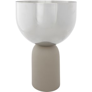 AYTM TORUS Urtepotte H23 cm, Sølv/Taupe
