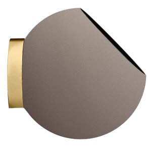 AYTM GLOBE Væghængt Urtepotte H15,4 cm, Taupe/Guld