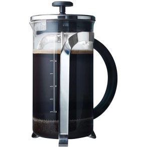 aerolatte Stempelkande 8 Kopper, Sort