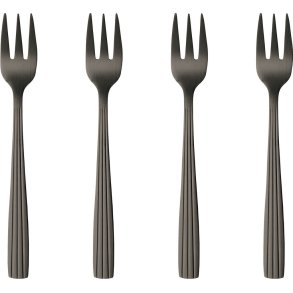 RAW Kagegaffel 4 stk. 14 cm, Mat Sort