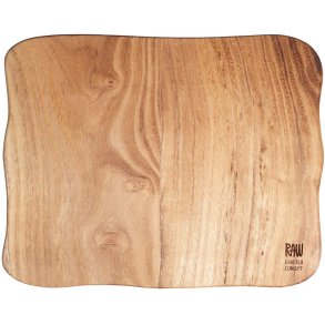 RAW Skærebræt 32x24 cm, Teak