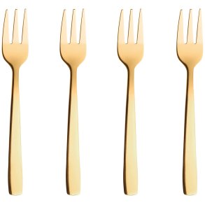 RAW Kagegaffel 4 stk. 14 cm, Guld