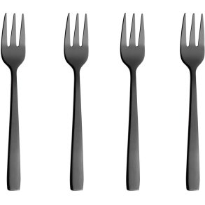 RAW Kagegaffel 4 stk. 14 cm, Shiny Black