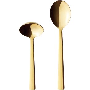 RAW Serveringssæt 2 Dele, Guld