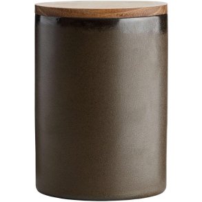 RAW Redskabskrukke m. Låg H15 cm, Metallic Brown