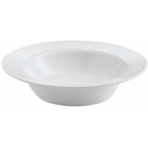 aida ENSO Suppetallerken 22 cm, Super Hvid