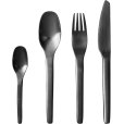 Bestiksæt 16 Dele, Mat Sort