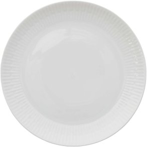 aida Relief Tallerken 4 stk. 22 cm, Hvid