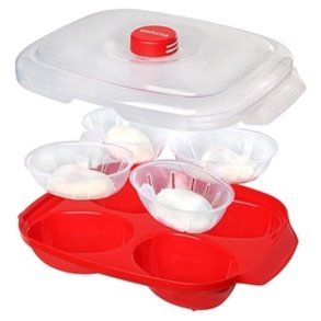 Sistema Microwave Egg Poacher, Rød