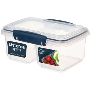 Sistema Klip It Split Opbevaring 1 L, Mørk Blå