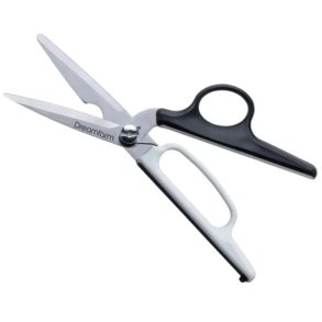 Dreamfarm Bishears 2-i-1 Køkkensaks 30,5 cm, Stål/sort og hvid