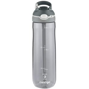 Contigo Ashland ReNew Drikkeflaske m. Sugerør 720 ml, Smoke