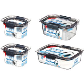 Sistema Brilliance Sampak 4 stk, Sort
