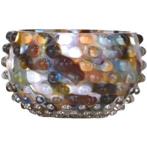 Anna von Lipa Confetti Hobnail Skål Ø11,5 cm, Marble
