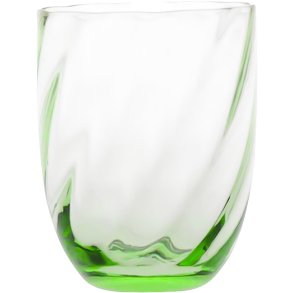Anna von Lipa Swirl Tumbler Drikkeglas 25 cl, Light Green