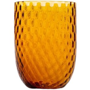Anna von Lipa Harlequin Tumbler Drikkeglas 25 cl, Amber
