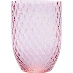Anna von Lipa Harlequin Tumbler Drikkeglas 25 cl, Rosa