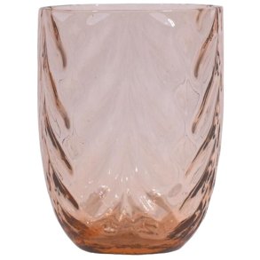 Anna von Lipa Wave Tumbler Drikkeglas 25 cl, New Brown