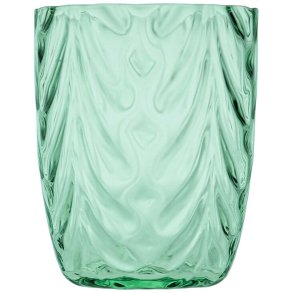Anna von Lipa Wave Tumbler Drikkeglas 25 cl, Beryl