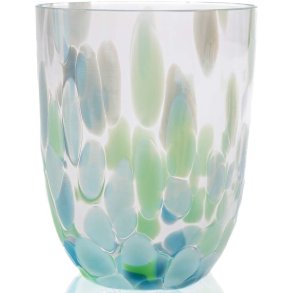 Anna von Lipa Big Confetti Tumbler Drikkeglas 25 cl, Pacific