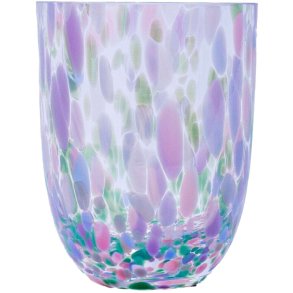 Anna von Lipa Big Confetti Tumbler Drikkeglas 25 cl, Blueberry