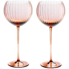 Anna von Lipa Lyon Rødvinsglas 2 stk. 58 cl, New Brown