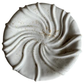 Atelier Marée Tidevandstallerken 17,5 cm, Spættet