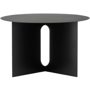 Audo Copenhagen Androgyne Sidebord H38 cm, Stål/Sort