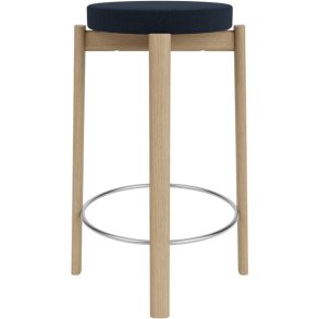 Audo Copenhagen Passage Bordskammel H66 cm, Eg/Mørk Blå