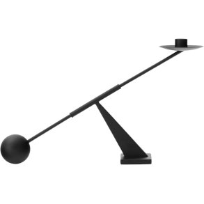 Audo Copenhagen Interconnect Lysestage H26 cm, Sort