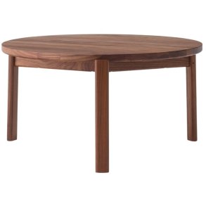Audo Copenhagen Passage Loungebord 70 cm, Valnød
