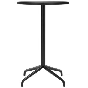 Audo Copenhagen Harbour Column Bord Ø60 cm, Sort/Kul