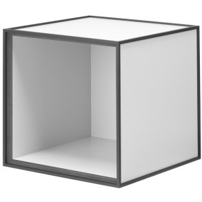 Audo Copenhagen Frame 28 Modul Reol 28x28 cm, Lys Grå