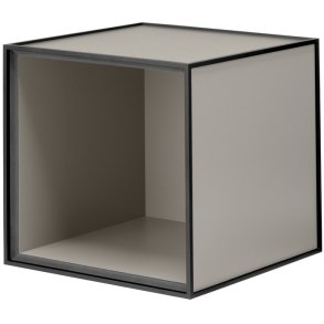 Audo Copenhagen Frame 28 Modul Reol 28x28 cm, Sand