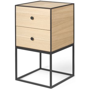 Audo Copenhagen Frame 35 Sidebord m. Skuffer H63 cm, Eg
