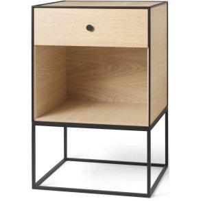 Audo Copenhagen Frame 49 Sidebord m. Skuffe H77 cm, Eg