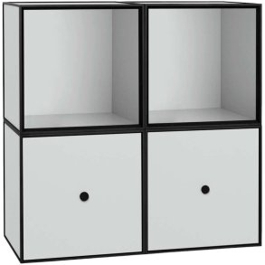 Audo Copenhagen Frame Modulsæt 70x70 cm, Lys Grå