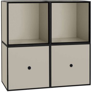 Audo Copenhagen Frame Modulsæt 70x70 cm, Sand
