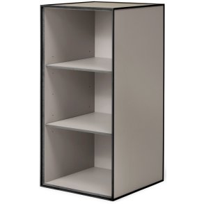 Audo Copenhagen Frame 70 Modul Skab m. 2 Hylder 70x35 cm, Sand