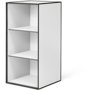 Audo Copenhagen Frame 70 Modul Skab m. 2 Hylder 70x35 cm, Hvid