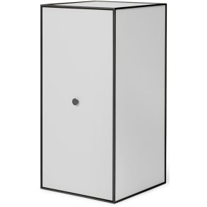Audo Copenhagen Frame 70 Modul Skab m. Låge 70x35 cm, Lys Grå