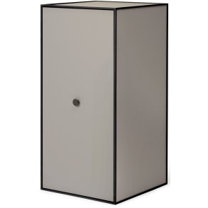 Audo Copenhagen Frame 70 Modul Skab m. Låge 70x35 cm, Sand
