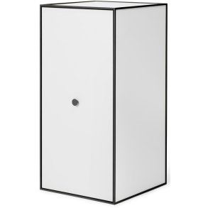 Audo Copenhagen Frame 70 Modul Skab m. Låge 70x35 cm, Hvid
