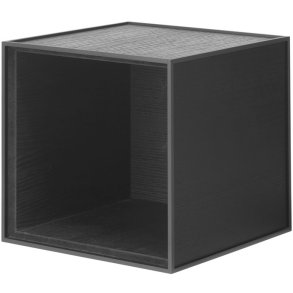 Audo Copenhagen Frame 28 Modul Reol 28x28 cm, Sortbejdset Ask