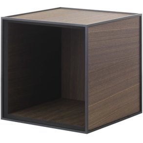 Audo Copenhagen Frame 28 Modul Reol 28x28 cm, Røget Eg
