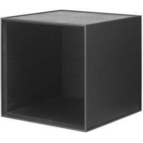 Audo Copenhagen Frame 35 Modul Reol 35x35 cm, Sortbejdset Ask